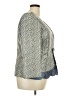 Unbranded 100% Polyester Paisley Blue Ivory Blazer Size 18 - photo 4