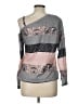 ChicMe Silver Long Sleeve Top Size L - photo 2