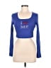 Shein Blue Long Sleeve Top Size 6 - photo 1