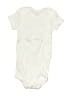 Gerber 100% Cotton Solid Ivory Short Sleeve Onesie Size 4T - photo 2