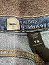 Mossimo 100% Spandex Hearts Blue Jeans Size 14 - photo 7