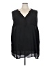 Torrid 100% Polyester Black Sleeveless T-Shirt Size 5X Plus (6) - photo 1