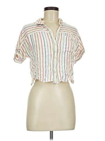 Volcom Short Sleeve Blouse (view 1)