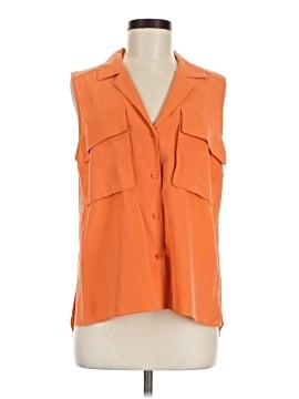 Lafayette 148 New York Sleeveless Silk Top (view 1)