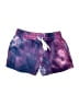 Love Streak 100% Polyester Tie-dye Purple Shorts Size S - photo 1