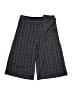 Poleci Plaid Gray Shorts Size 2 - photo 1