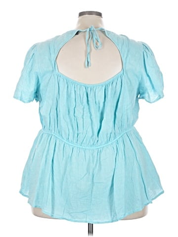 Lane Bryant Short Sleeve Blouse (view 2)
