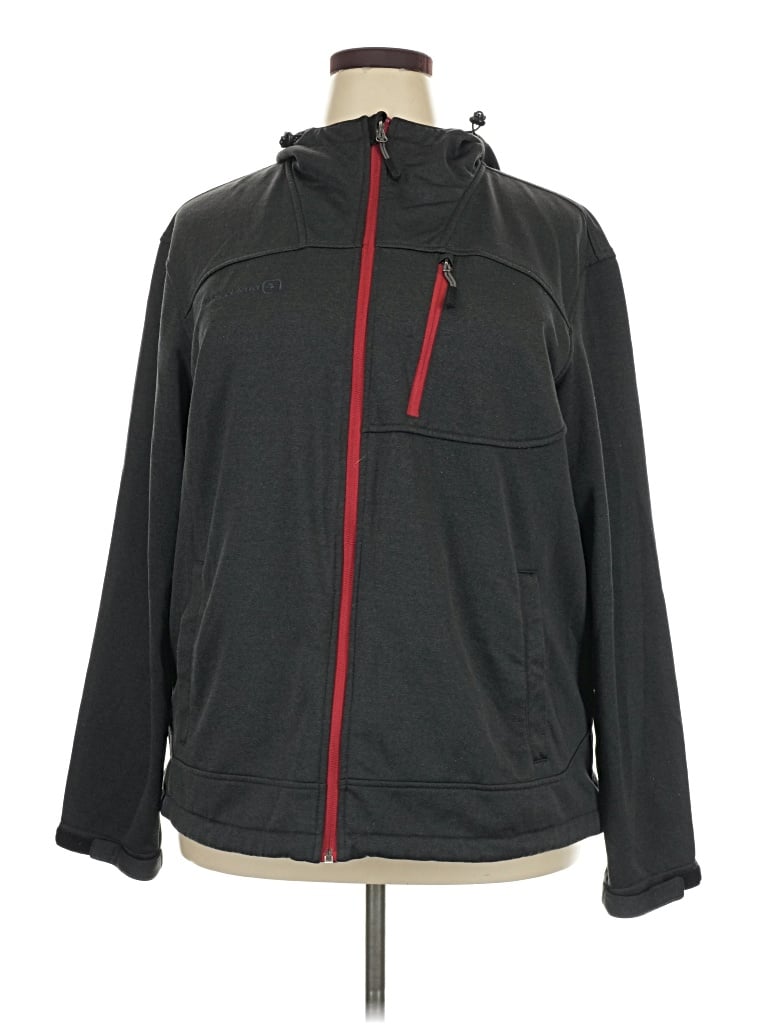 Pre-owned Free Country Jacket In Gray