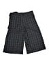Poleci Plaid Gray Shorts Size 2 - photo 2