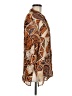 Chico's Design 100% Rayon Paisley Brown Long Sleeve Blouse Size Med (1) - photo 4