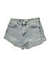 PacSun 100% Cotton Blue Denim Shorts Size 25 waist - photo 1