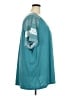BLOOMCHIC Teal Short Sleeve T-Shirt Size 28 - photo 4