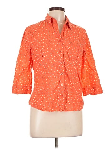Coldwater Creek 3/4 Sleeve Button-Down Shirt (view 1)