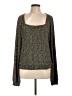 Michael Stars Tweed Green Pullover Sweater Size Lg (2) - photo 1