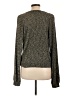 Michael Stars Tweed Green Pullover Sweater Size Lg (2) - photo 2