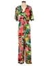 Jean Marc Philippe Green Pink Jumpsuit Size 6 - photo 1