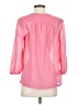 Tommy Bahama Pink 3/4 Sleeve Button-Down Shirt Size XXS - photo 2