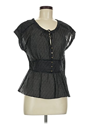 HD in Paris Short Sleeve Blouse (view 1)