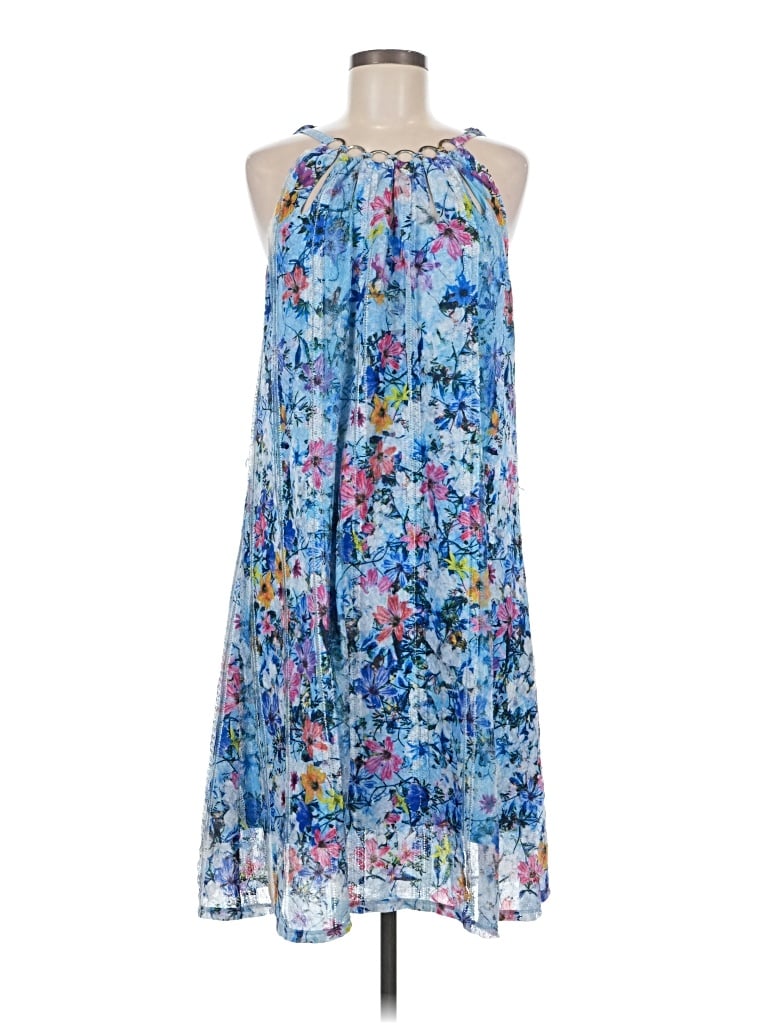 Pre-owned T Tahari Casual Dress In Blue