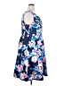 Alex Evenings 100% Polyester Floral Blue Cocktail Dress Size 18 - photo 4