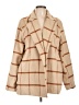 J by Joie Plaid Tan Coat Size L - photo 1
