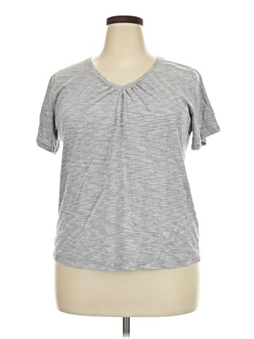Hanes Short Sleeve Henley (view 1)