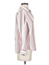 Rails 100% Rayon Stripes Pink 3/4 Sleeve Button-Down Shirt Size S - photo 4