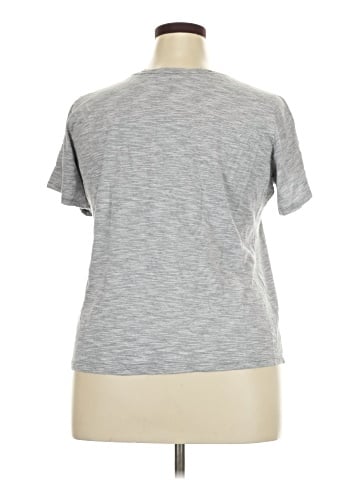 Hanes Short Sleeve Henley (view 2)