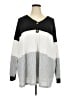 BLOOMCHIC Color Block Gray Pullover Sweater Size 28 - photo 1