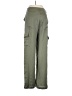 Sadie & Sage 100% Polyester Green Cargo Pants Size S - photo 2