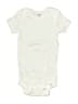 Gerber 100% Cotton Solid Ivory Short Sleeve Onesie Size 4T - photo 1