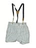 H&M Blue Overalls Size 9-12 mo - photo 1