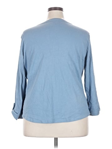 Draper's & Damon's 3/4 Sleeve Top (view 2)