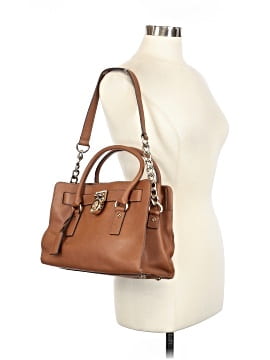 MICHAEL Michael Kors Leather Satchel (view 2)