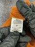 Lumiere Color Block Orange Pullover Sweater Size M - photo 8