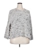 TeXTURE & THREAD Madewell Tweed Silver Pullover Sweater Size XXL - photo 1