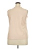 Unbranded 100% Polyester Tan Sleeveless Blouse Size XXL - photo 2
