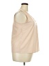 Unbranded 100% Polyester Tan Sleeveless Blouse Size XXL - photo 4