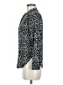 Renee C. Print Black Long Sleeve Blouse Size M - photo 5
