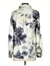 Love Tree 100% Polyester Print Green Long Sleeve Blouse Size S - photo 2