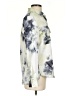 Love Tree 100% Polyester Print Green Long Sleeve Blouse Size S - photo 4