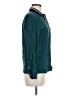 Rag & Bone Teal Long Sleeve Blouse Size M - photo 4