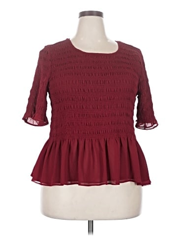 Torrid 3/4 Sleeve Blouse (view 1)