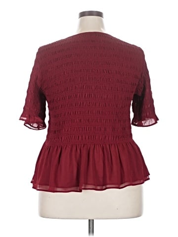 Torrid 3/4 Sleeve Blouse (view 2)