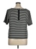 Gap Stripes Black Short Sleeve Top Size XL - photo 2