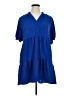 CeCe 100% Polyester Blue Casual Dress Size XL - photo 1