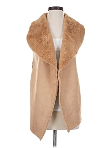 On Twelfth Faux Fur Vest (view 1)