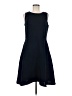 Talbots Solid Blue Casual Dress Size 8 - photo 1