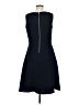 Talbots Solid Blue Casual Dress Size 8 - photo 2