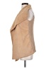 On Twelfth 100% Polyester Solid Tan Faux Fur Vest Size S - photo 5